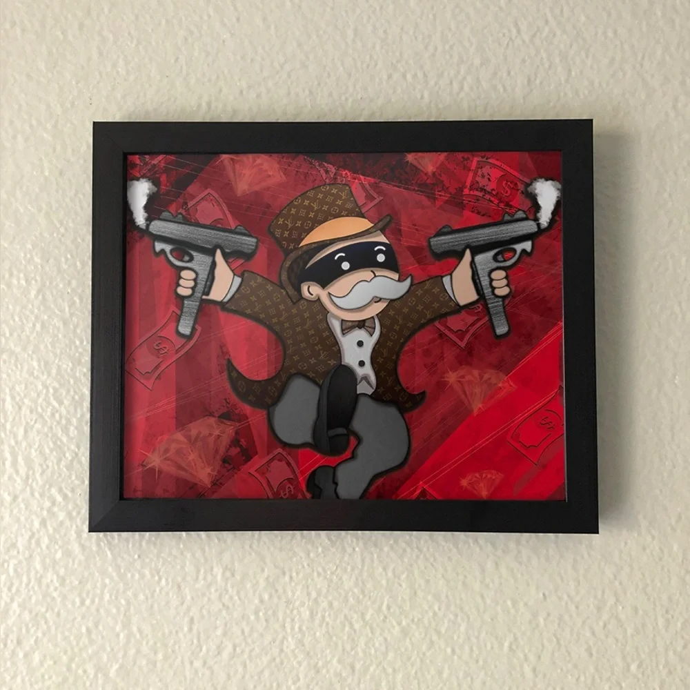 Monopoly Louis Vuitton Wall Art